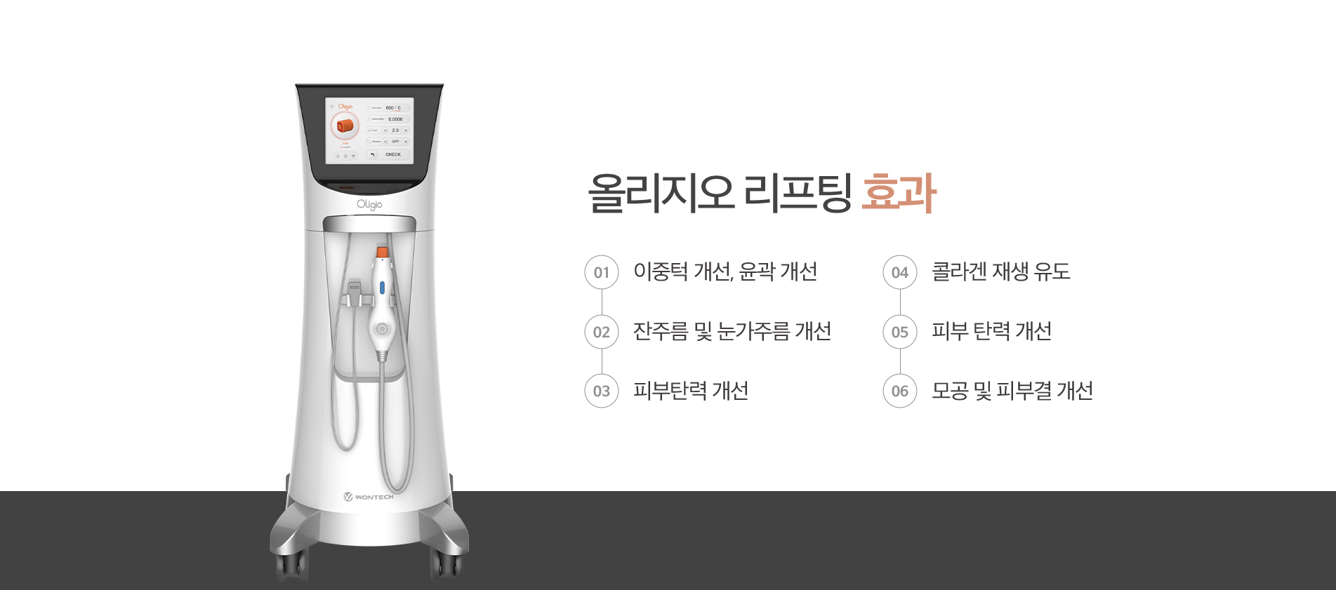 올리지오 리프팅 효과